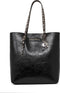Melli Mello - Leo - Handtas - Shopper - Tas - Zwart - Leopard - PU leder