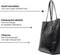 Melli Mello - Leo - Handtas - Shopper - Tas - Zwart - Leopard - PU leder