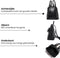 Melli Mello - Leo - Rugtas - Luipaard - Schoudertas - Leopard - Zwart - PU leder