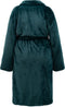 Melli Mello Love Story - Badjas - Ochtendjas - Unisex - Maat L/XL - Petrol - Zacht - Velvet