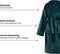 Melli Mello Love Story - Badjas - Ochtendjas - Unisex - Maat S/M - Petrol - Zacht - Velvet