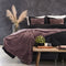Melli Mello Luxe Plaid 130x170cm - Oud Roze - Luxe Fleecedeken: Plaid voor Stijlvolle Decoratie- Flanel Fleece Plaid voor Bank, Bed en Decoratie - Extra Zacht en Comfortabel - A Kind Of Magic