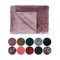Melli Mello Luxe Plaid 130x170cm - Oud Roze - Luxe Fleecedeken: Plaid voor Stijlvolle Decoratie- Flanel Fleece Plaid voor Bank, Bed en Decoratie - Extra Zacht en Comfortabel - A Kind Of Magic