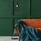 Melli Mello Luxe Plaid 130x170cm - Petrol- Luxe Fleecedeken: Plaid voor Stijlvolle Decoratie- Flanel Fleece Plaid voor Bank, Bed en Decoratie - Extra Zacht en Comfortabel - Love story