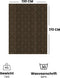 Melli Mello Luxe Plaid 130x170cm - Printed- Luxe Fleecedeken: Plaid voor Stijlvolle Decoratie- Flanel Fleece Plaid voor Bank, Bed en Decoratie - Extra Zacht en Comfortabel - Paisley World