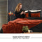 Melli Mello Luxe Plaid 130x170cm - Roest Terra - Luxe Fleecedeken - Plaid voor Stijlvolle Decoratie- Flanel Fleece Plaid voor Bank, Bed en Decoratie - Extra Zacht en Comfortabel - Heartbreaker