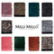 Melli Mello Luxe Plaid 130x170cm - Roest Terra - Luxe Fleecedeken - Plaid voor Stijlvolle Decoratie- Flanel Fleece Plaid voor Bank, Bed en Decoratie - Extra Zacht en Comfortabel - Heartbreaker
