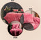 Melli Mello Luxe Plaid 130x170cm - Roze- Luxe Fleecedeken: Plaid voor Stijlvolle Decoratie- Flanel Fleece Plaid voor Bank, Bed en Decoratie - Extra Zacht en Comfortabel - Sweet Escape