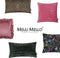 Melli Mello Most Wanted - Sierkussen - 30x50cm - Luipaard - Velvet - Inclusief binnen kussen - met print