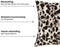 Melli Mello Most Wanted - Sierkussen - 45x45cm - Luipaard - Velvet - Inclusief binnen kussen - met print