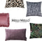 Melli Mello Most Wanted - Sierkussen - 45x45cm - Luipaard - Velvet - Inclusief binnen kussen - met print