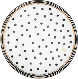 Melli Mello - Nora Dots - Dinerbord - Ø27 - Porselein - Stippen - Plat Bord