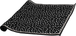 Melli Mello - Nora Dots - Tafelloper - Zwart - Katoen - Stippen