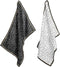 Melli Mello - Nora Dots - Theedoeken - 2 stuks - Zwart - Wit - Stippen