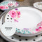 Melli Mello - Nora Flowers Soep/Pasta borden Set | Ø 23cm | Geschikt voor 6 Personen | Kleurrijke bloemen op Duurzaam Porselein