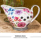Melli Mello - Nora - Melkkan - 280 ml - Porselein - Schenkkan - Bloemen