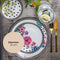 Melli Mello - Nora - Ontbijtbord - Ø20 - Porselein - Plat Bord - Bloemen - Polkadot