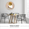 Melli Mello - Over the Moon - Wall Circle - Ø 100 - Muurcirkels - Wanddecoratie - Dibond - Voor Binnen & Buiten - Woonaccessoire - Kunst - Schilderij