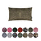 Melli Mello Paisley World - Sierkussen - 30x50cm - Diep Bruin - Velvet - inclusief binnen kussen - met print.