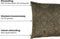 Melli Mello Paisley World - Sierkussen - 30x50cm - Diep Bruin - Velvet - inclusief binnen kussen - met print.