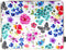 Melli Mello - Placemat - Stripe Floral - Katoen - Bloemen - Dubbelzijdig