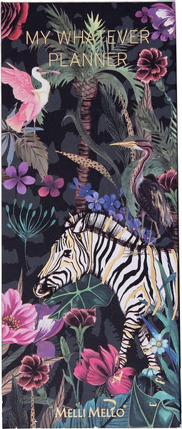 Melli Mello Planner Organizer - Hardcover Weekplanner met Actiepunten Lijst - Jungle Fever - 9,5x23x2cm