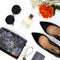Melli Mello - Rock & Rose Hippouch tas - Zwart gebloemd - Handtas - Schoudertas - Heuptas -PU leder