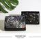 Melli Mello - Rock & Rose Hippouch tas - Zwart gebloemd - Handtas - Schoudertas - Heuptas -PU leder