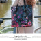 Melli Mello - Rock & Rose Shopper - Zwart gebloemd - Handtas - Schoudertas - PU leder