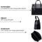 Melli Mello - Rock & Rose - Zwart - Shopper small - Tas - Handtas - PU leder