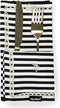 Melli Mello - Servet Strepen - servet - zwart wit - strepen - 2 stuks