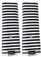 Melli Mello - Servet Strepen - servet - zwart wit - strepen - 2 stuks