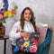 Melli Mello - Sierkussen - Flower Power - Bloemen - Stippen