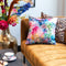 Melli Mello - sierkussen - Tropical Night - Stippen - Kleuren - Bloemen