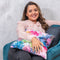 Melli Mello - sierkussen - Tropical Night - Stippen - Kleuren - Bloemen