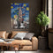 Melli Mello Skyline by Night - wall art - 80x120cm - plexiglas - Woonaccessoire - Wanddecoratie - Kunst - Art - Interieur - Schilderij - Poster