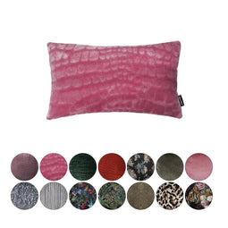 Melli Mello Sweet Escape - Sierkussen - 30x50cm - Roze - Velvet - inclusief binnen kussen - met print.