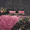 Melli Mello Sweet Escape - Sierkussen - 30x50cm - Roze - Velvet - inclusief binnen kussen - met print.