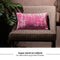 Melli Mello Sweet Escape - Sierkussen - 30x50cm - Roze - Velvet - inclusief binnen kussen - met print.