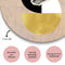 Melli Mello - The Future is Floral - Wall Circle - Ø 50 - Muurcirkel - Wanddecoratie - Dibond - Voor Binnen & Buiten - Woonaccessoire - Kunst - Schilderij