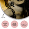Melli Mello - The Monroe Record - Wall Circle - Ø 100 - Muurcirkel - Wanddecoratie - Dibond - Voor Binnen & Buiten - Woonaccessoire - Kunst - Schilderij