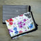 Melli Mello - Theedoek Floral x Stripes - keukentextiel - bloemen - strepen - 2 stuks