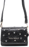 Melli Mello - To the Stars -Hippouch tas - Zwart - Heuptas - Schoudertas - Cross-over tas - Sterren - PU leder