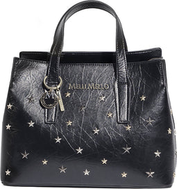 Melli Mello - To the Stars - Shopper small - Zwart - Handtas - Sterren - PU leder