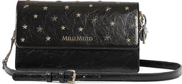 Melli Mello - To the Stars - Zwart - Crossover tas - Schoudertas - Tas - Sterren - PU leder