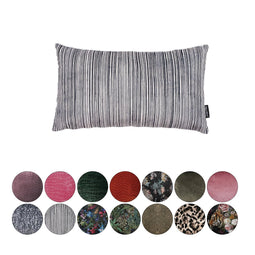 Melli Mello Walk the Line - Sierkussen - 30x50cm - Gestreept - Velvet - inclusief binnen kussen - met print