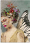 Melli Mello - Wall Art - 70x100cm - Plexiglas - Interieur - Butterfly Angel - Woonaccessoire - Wanddecoratie - Kunst - Art - Schilderij – Poster