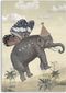 Melli Mello - Wall Art - 70x100cm - Plexiglas - Interieur - Flying Elephant - Woonaccessoire - Wanddecoratie - Kunst - Art - Schilderij – Poster