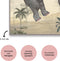 Melli Mello - Wall Art - 80x120cm - Plexiglas - Interieur - Flying Elephant - Woonaccessoire - Wanddecoratie - Kunst - Art - Schilderij - Poster