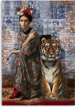 Melli Mello - Wall Art - 80x120cm - Plexiglas - Interieur - Frida Kahlo - Woonaccessoire - Wanddecoratie - Kunst - Art - Schilderij - Poster